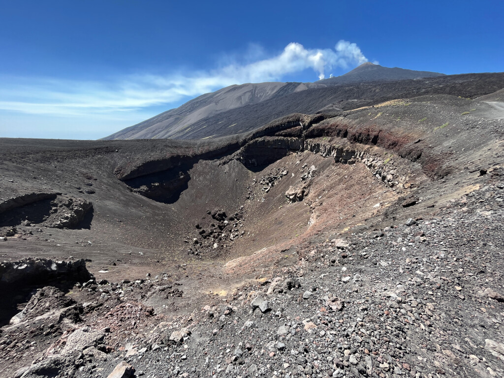 Crater, Mount Etna, Sicily